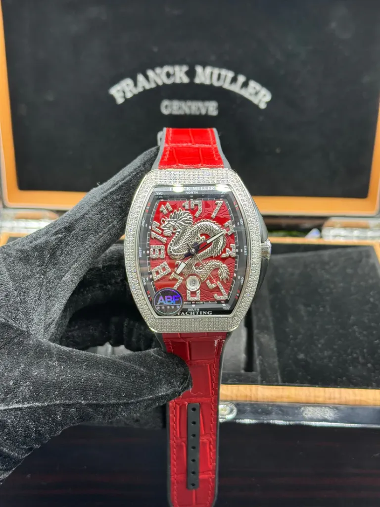 FRANCK MULLER ICED OUT DRAGON || ABF || SWISS GRADE