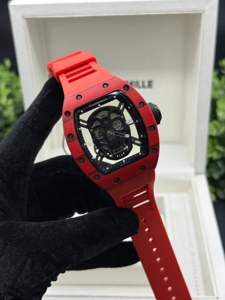 RICHARD MILLE || RM 52  || SKULL || CARBON EDITION