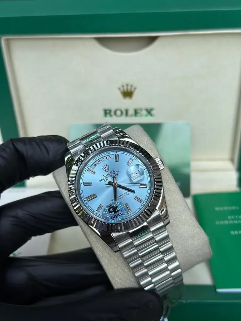 ROLEX PRESIDENT || ICE BLUE || OZ GRADE