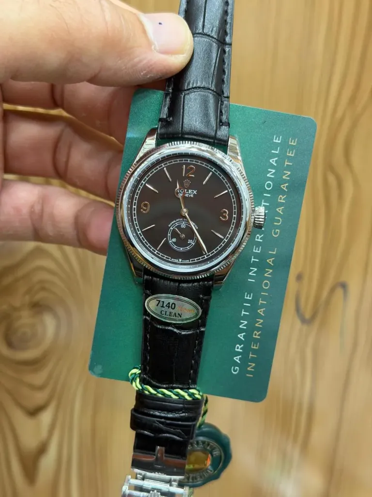 ROLEX || 1908 || LEATHER STRAP