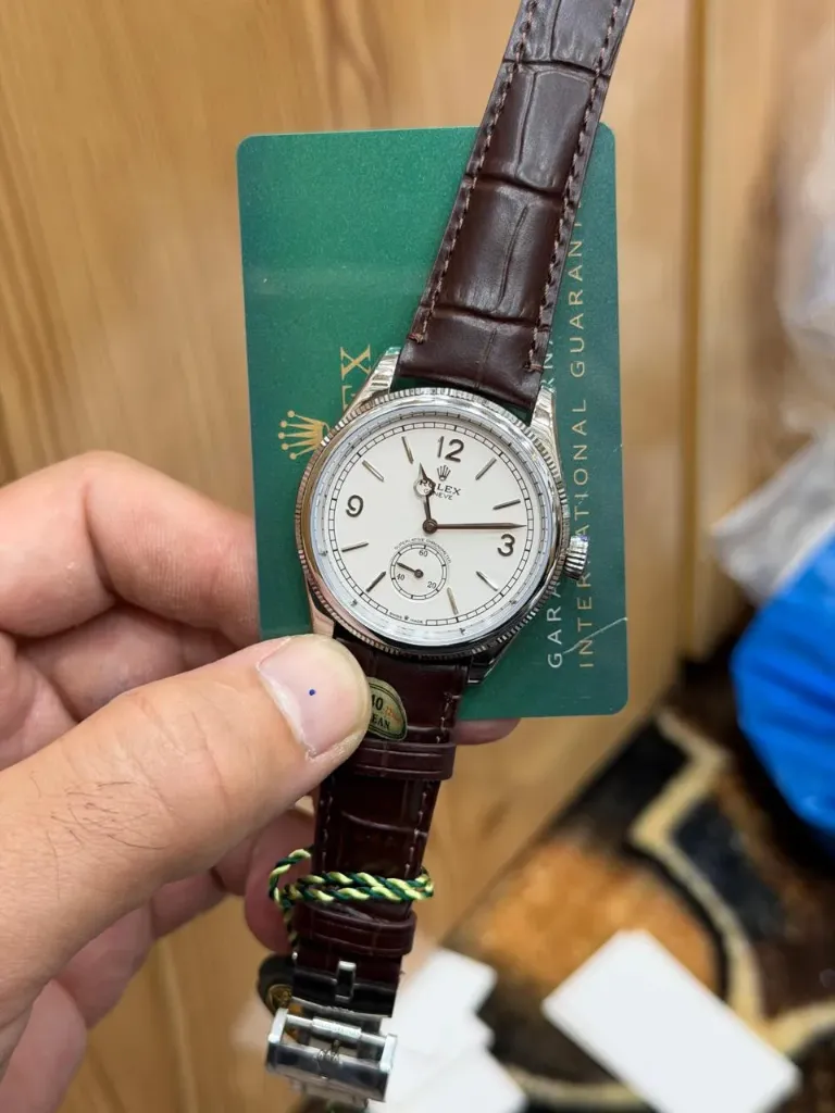 ROLEX || 1908 || LEATHER STRAP