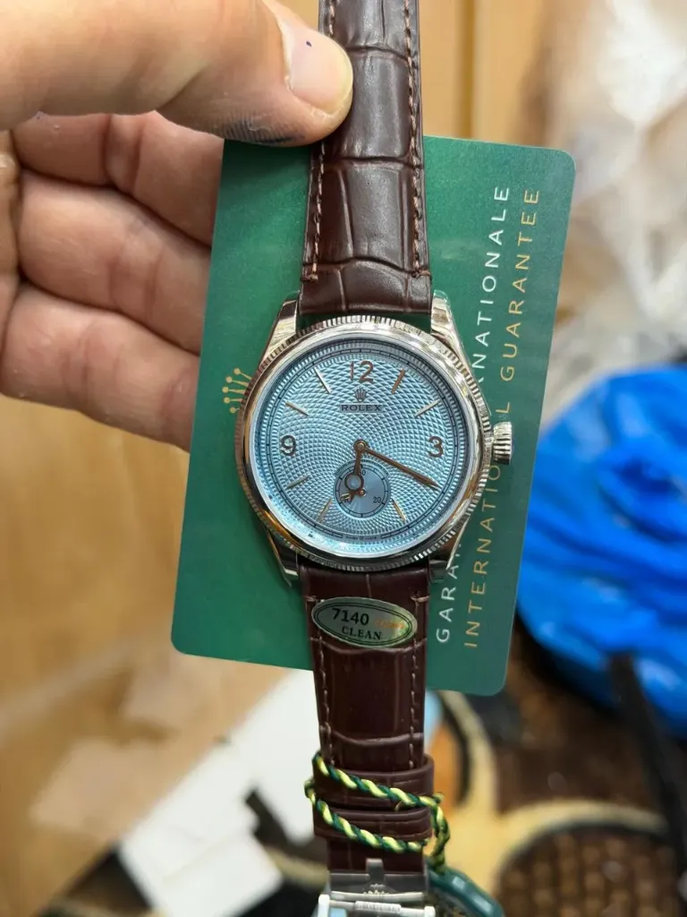 ROLEX || 1908 || LEATHER STRAP